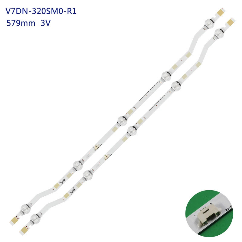 LED Backlight Strip สําหรับ Samsung V8DN-320SM0-R1 UE32N4000AK UN32J4290AF UE32N4500AU UE32N4010AU U