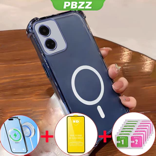 PBZZ [4 in 1] ด้วยกระจกนิรภัยกรณีสำหรับ VIVO S1 Pro VIVO S1โทรศัพท์ปลอก softcase ซิลิโคนกันกระแทกปกการออกแบบใหม่ความงามล้างไร้สาย sjmbs01