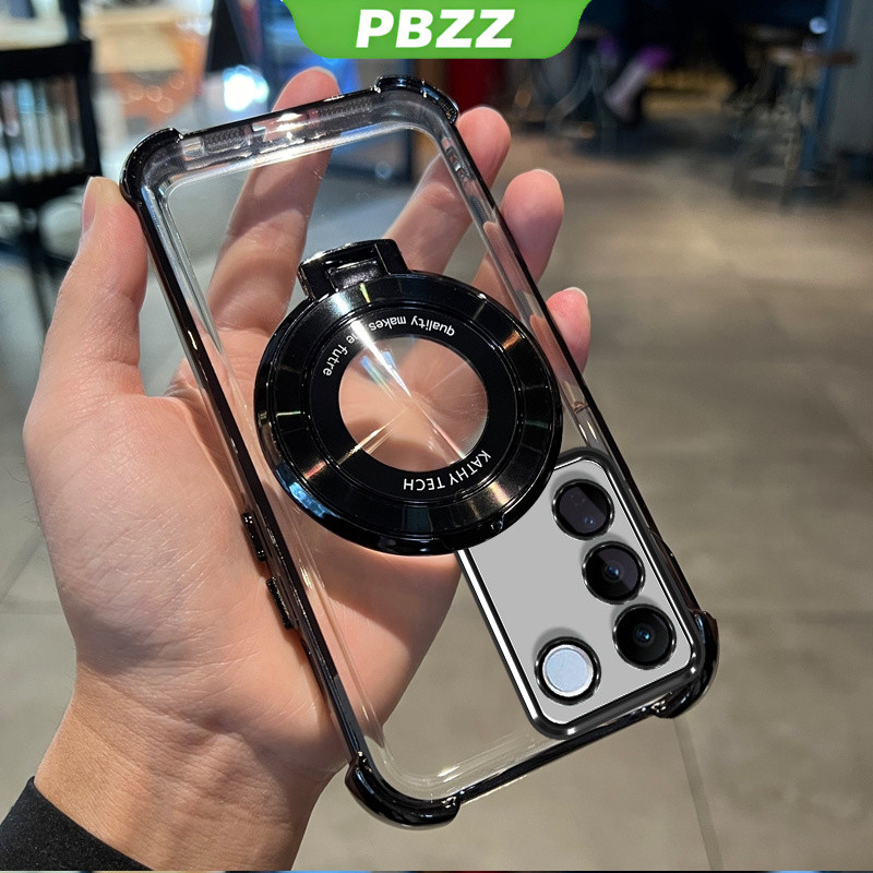 PBZZ FOR เคส Case สำหรับ VIVO V27 5G VIVO V27E VIVO V27 Pro VIVO Y100 2023 5G กรัมโทรศัพท์ปลอก softcase ซิลิโคนกันกระแทกปกการออกแบบใหม่ความงามที่ชัดเจนกับผู้ถือ SJXWXZJ01