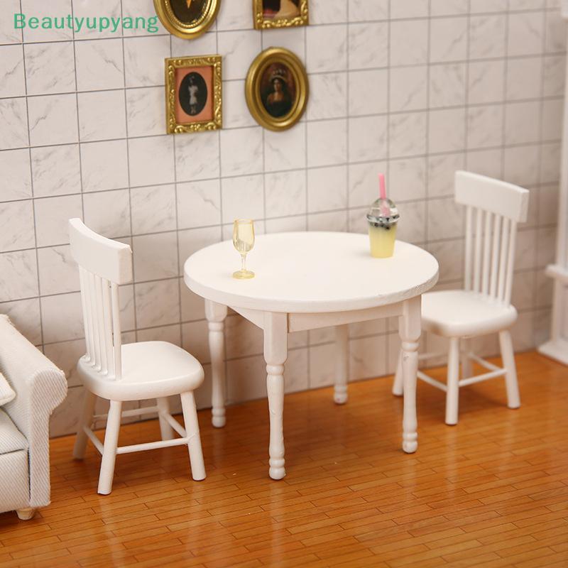 [Beautyupyang] Dollhouse Miniature Furniture Chair Model Doll House Decor Doll House Decorative