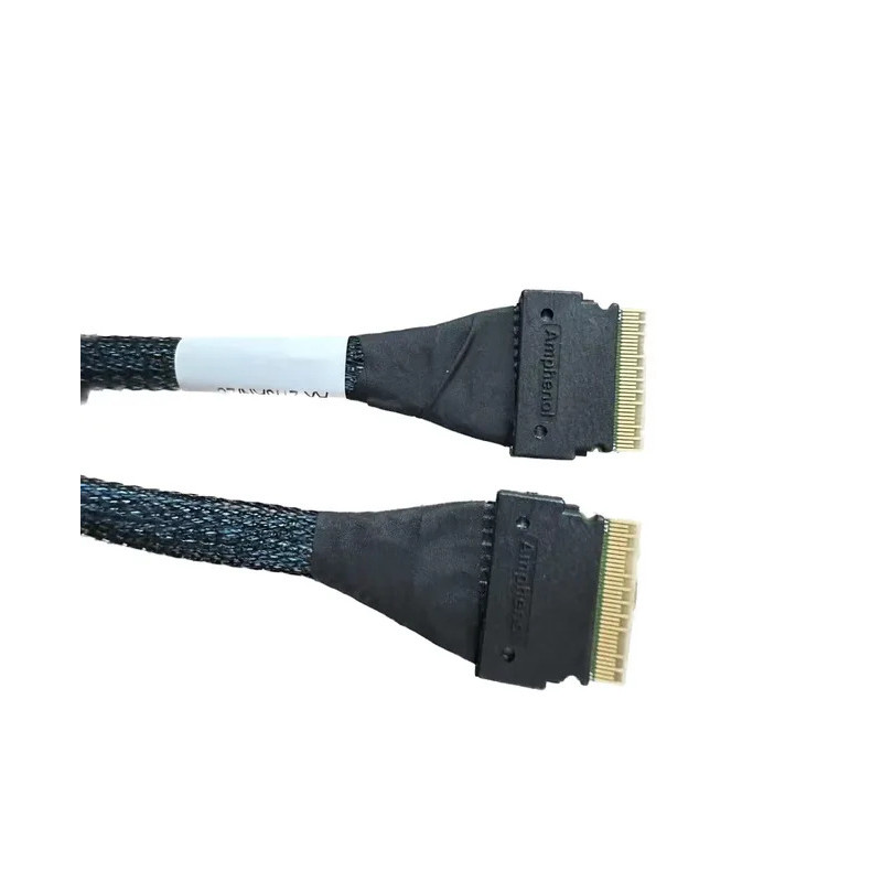 PCIe 4.0 SlimSAS SFF-8654 8i ถึง SFF-8654 8i Cable-100CM หรือ 70CM