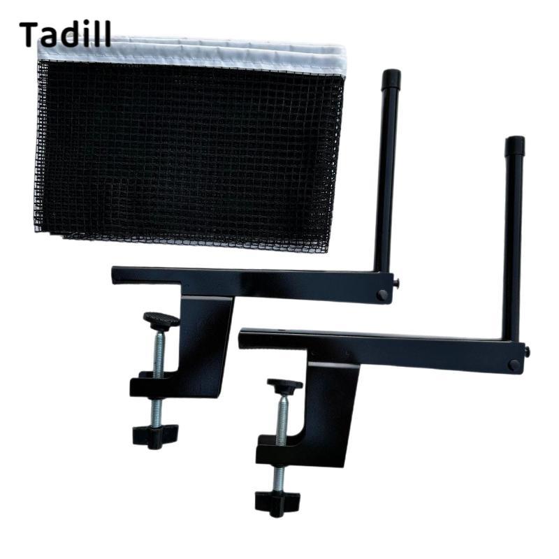 Tadill Pingpong สุทธิพร้อม Clamps เปลี่ยนอุปกรณ์เสริมมืออาชีพสําหรับการฝึกอบรม Home Practice ความหนาในร่ม 2 ซม.ถึง 6.5 ซม.ตาราง — صورة 8