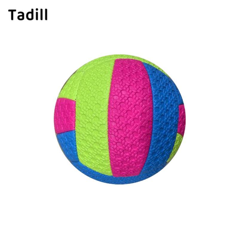 ลูกอ๊อดวอลเลย์บอลขนาด2ฝึกฝึกวอลเล่ย์บอลสําหรับเด็ก,ของเล่นเด็ก5.9นิ้วสําหรับสนามหลังบ้าน