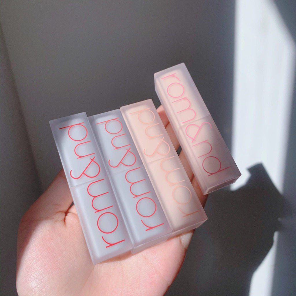 ลิป ลิปแมท Romand Korean Matte Square Tube Lipstick ลิปสติก