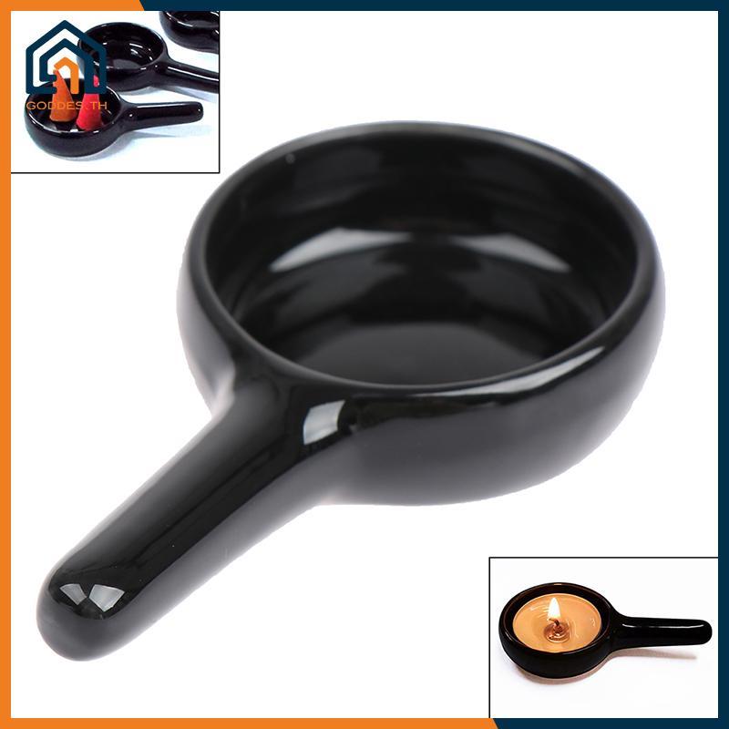 Goddes เซรามิค Aroma Burner Burner Aromatherapy เชิงเทียน TH