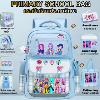 Kpop-Demon Hunter กระเป๋าสำหรับนักเรียนประถม ออกแบบใหม่ tren…