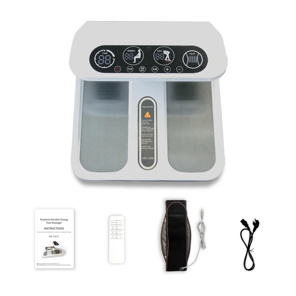 Olylife Tera P90 Terahertz อุปกรณ์โลโก้ที่กําหนดเอง Terahertz Therapy เครื่องนวดเท้าความร้อน Iteraca