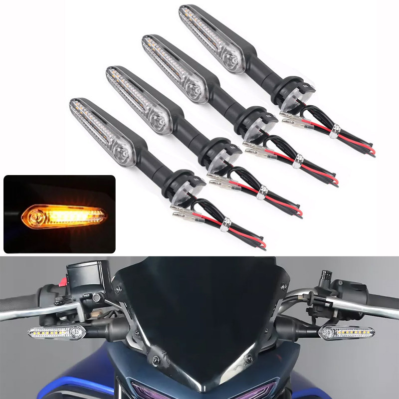 โปรโมชั่น เหมาะสําหรับ Yamaha ด้านหน้าด้านหลังไฟเลี้ยว FZ16 FZS V2.0 V3.0 รถจักรยานยนต์ LED ไฟเลี้ยว