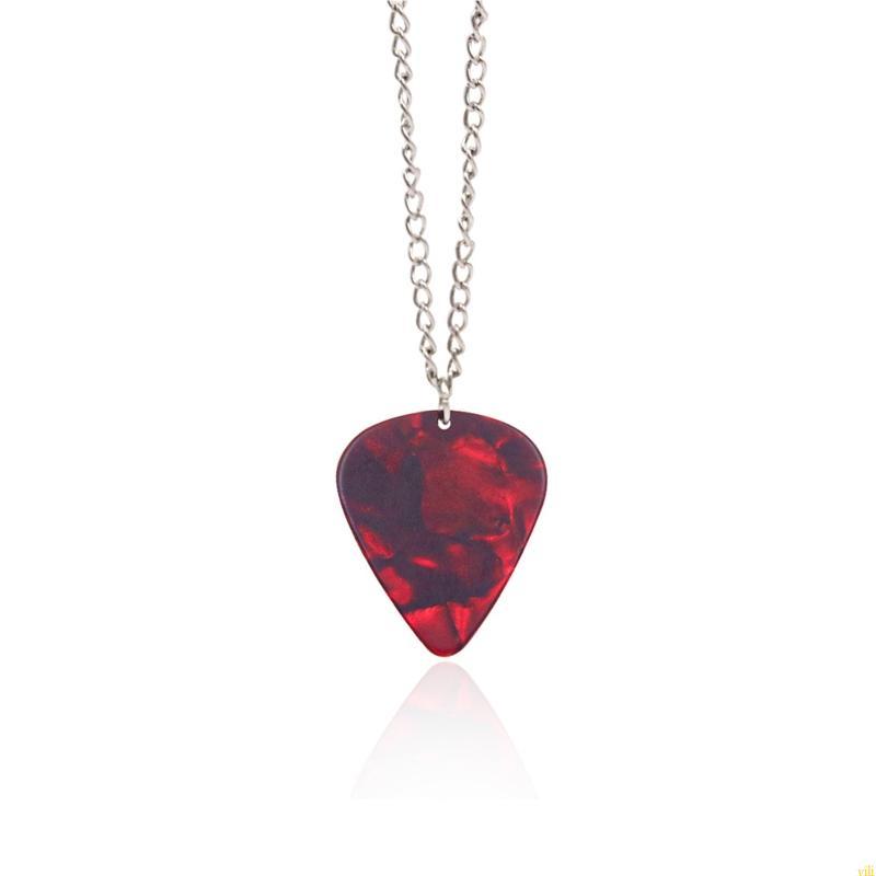 Yili Explosion Unique Season 4 Eddie Guitar Pick Necklace Anniversary