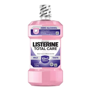 Listerine ลิสเตอรีน น้ำยาบ้วนปาก โทเทิล แคร์ ซีโร แอลกอฮอล์ 250 มล.