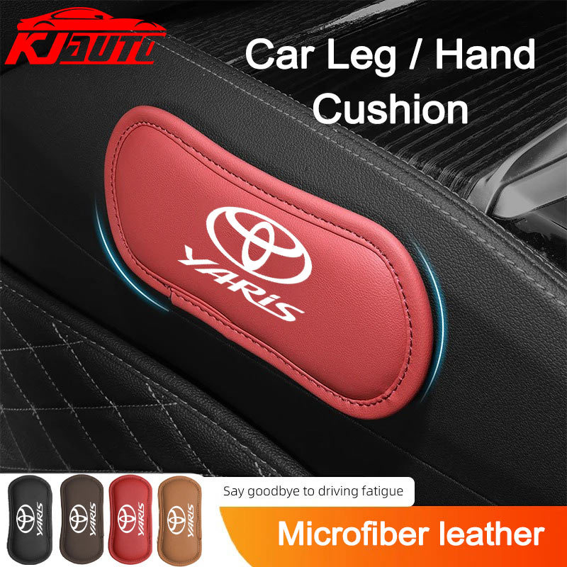 Toyota Yaris รถเข่าเบาะหนังนุ่มประตู Armrest Pad สําหรับเข่า,ขาและข้อศอกสนับสนุน Fit สําหรับ Yaris G
