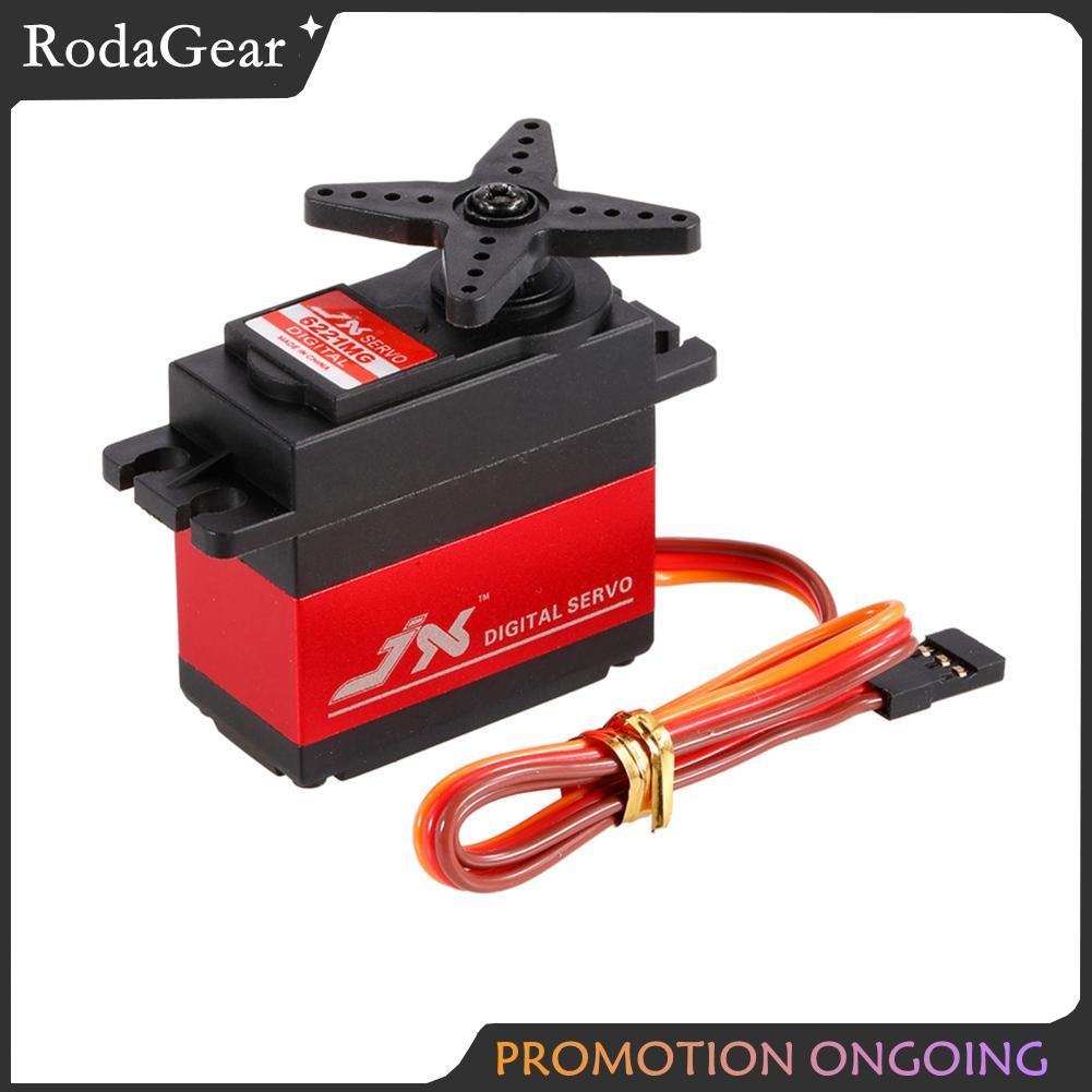 RodaGear 4pcs JX PDI-6221MG เกียร์โลหะเกียร์ดิจิตอล Servo แรงบิด 20 กก.Aluminums สำหรับ 1:10 1:8 RC 