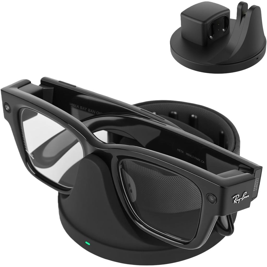 สถานีชาร์จ 2-in-1 เข้ากันได้กับแว่นตาแสดงผล RayBan Meta & Neural Band, แท่นชาร์จเข้ากันได้กับอุปกรณ์
