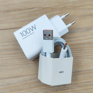 Xiaomi Poco F8 Ultra M8 F8 Pro 100W Charger Turbo Fast Charge EU Power Adapter 6A ประเภท C สาย Mi 17 Pro Redmi K90 ProMax Turbo5