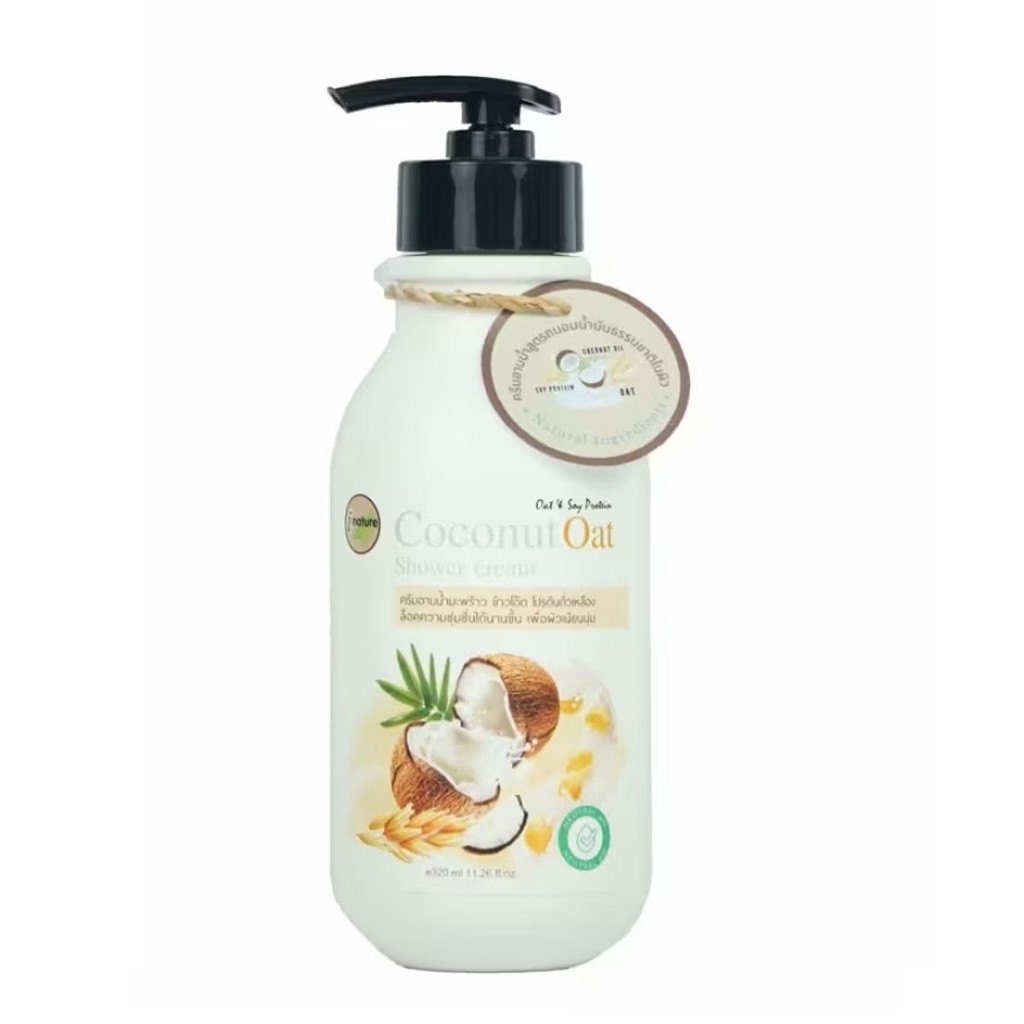 i nature   Coconut oat shower cream 320ml