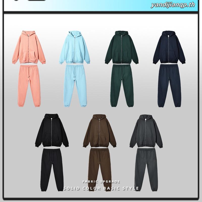 PERRYFOYE - Boxy Double Zipper Black / Boxy Hoodie / Double Zipper Hoodie