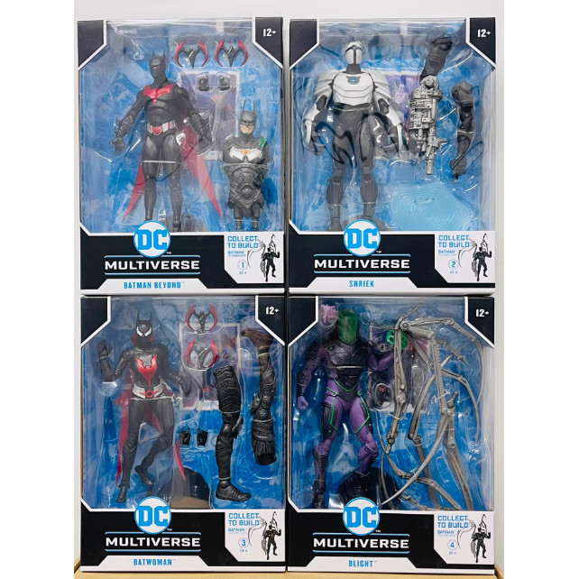 McFarlane DC Doomsday Joker Robot Set, Future Batman, Future Batgirl, Scream Devtation ครบชุด 4 แอ็ค