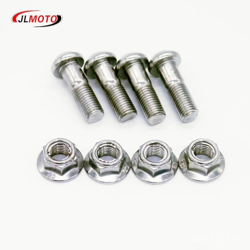 ด้านหลังเพลาล้อคอเฟือง Hub Bolts Nuts สําหรับ Yamaha ATV Quad จักรยาน YFZ450 04 ~ 13 Raptor YFM Rapt