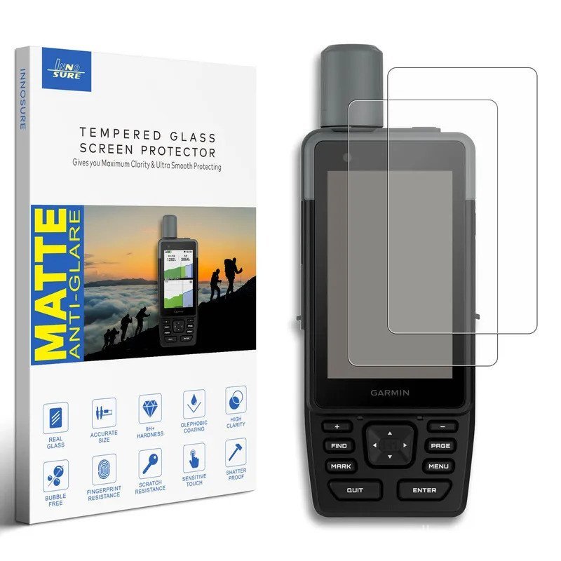 Anti Glare 9H กระจกนิรภัยป้องกันหน้าจอใช้งานร่วมกับ Garmin GPSMAP H1 & GPSMAP H1i Plus GPS Navigator