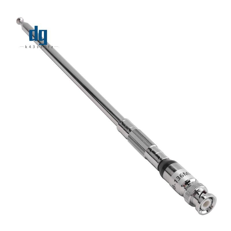 118-136MHZ BNC Telescopic Antenna กําไรสูง Airband เสาอากาศสําหรับ TH-28A TH-48A TH-78A ความถี่การบิ