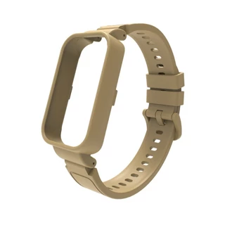 TPU สายรัดกีฬาสําหรับสมาร์ทวอทช์ Xiaomi Mi Band 9 / 8 Active Hard PC ป้องกันหน้าจอกรอบกันชนเข็มขัดสร้อยข้อมือ Repalcement สายรัดข้อมืออุปกรณ์เสริมสําหรับ Redmi Band 3 2