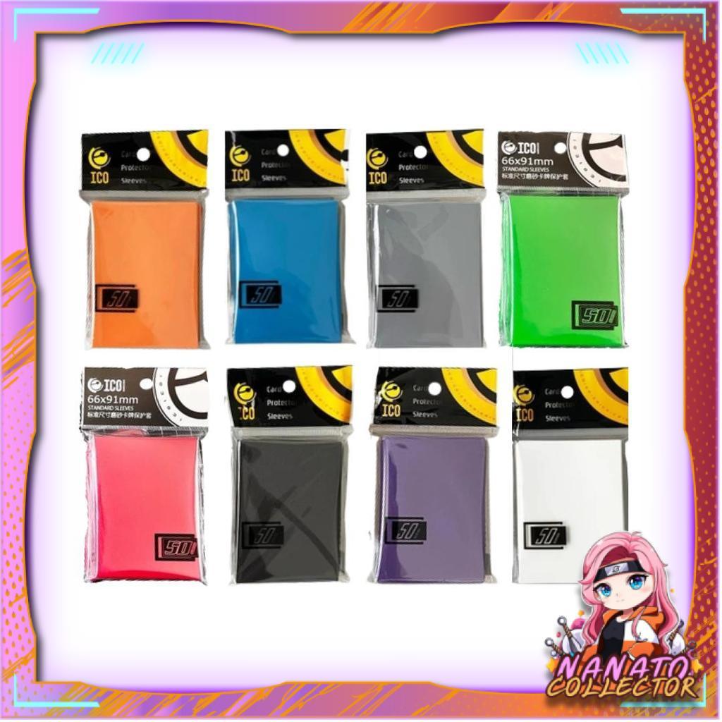 ซองใส่การ์ดเกม การ์ดสะสม sleeve ico 66*91 mm (p3)
