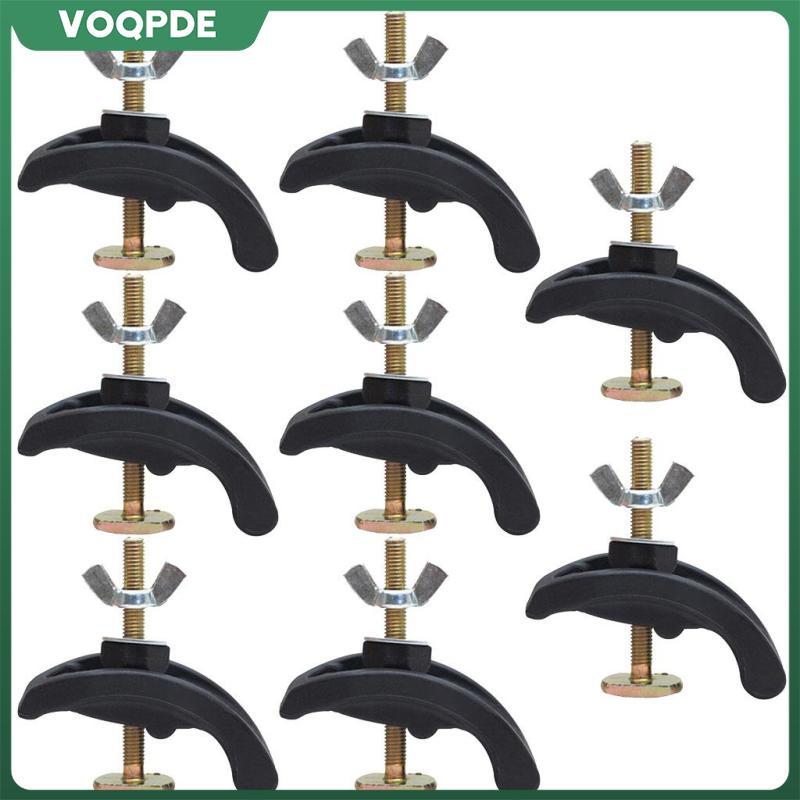 [voqpde] 8 ชิ้น CNC Milling Pressing Plate Clamp Fixture Fastening Platform Accs