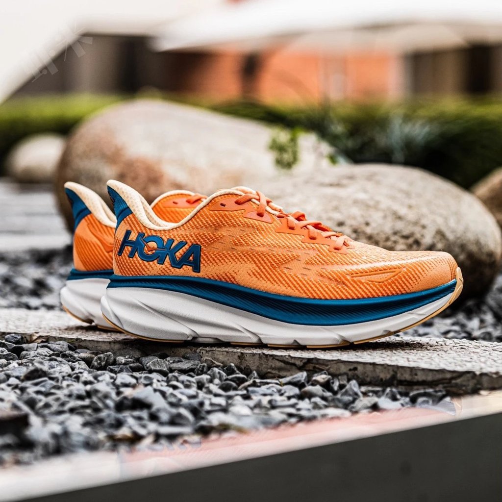 รองเท้าวิ่ง Clifton 9th Generation ของแท้ สมรรถนะมืออาชีพ สไตล์ Li Xian