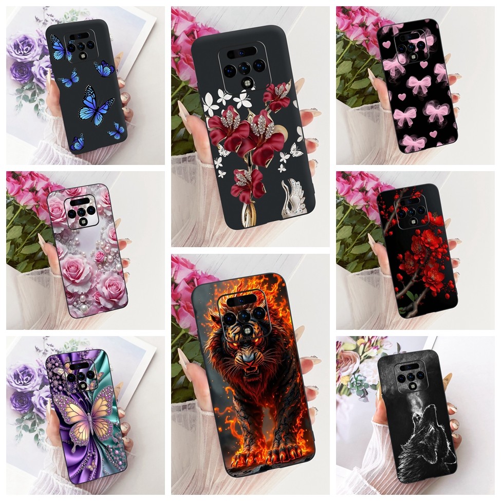 เคสโทรศัพท์ Tecno Camon 16 Premier Cover ซิลิโคนน่ารักแฟชั่นตลกทาสีปลอก Tecno CE9 CD6j