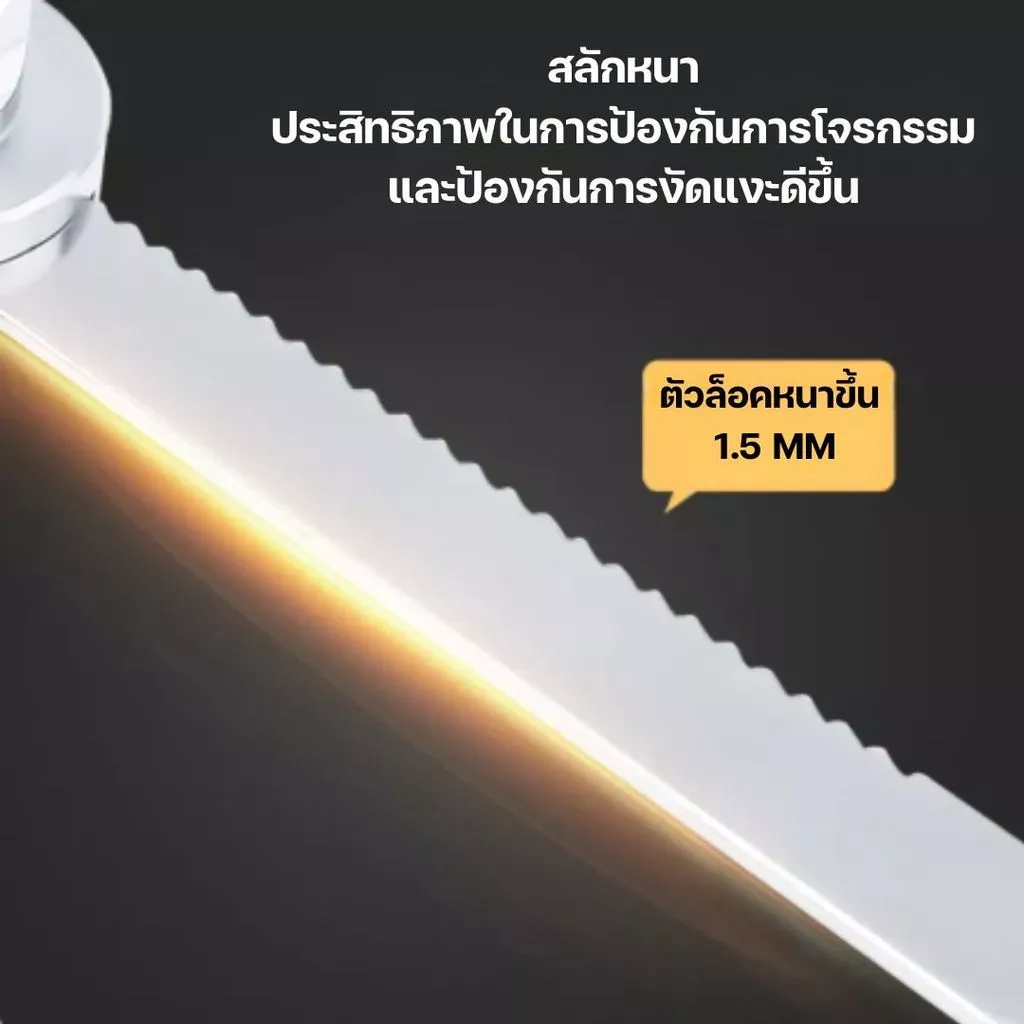 ล็อคเคาน์เตอร์แสดงโทรศัพท์มือถือ ตัวล็อคตู้โชว์สินค้า กุญแจล็อคตู้กระจกบานเลื่อน อุปกรณ์ฮาร์ดแวร์ตู้ไอที thumbnail 3