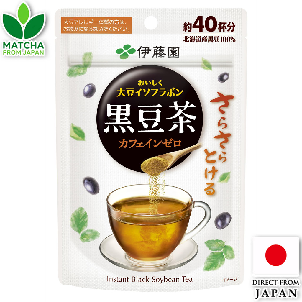 Itoen Soluble Black Soybean Tea Powder Caffeine-Free Relaxing Drink Pouch Type