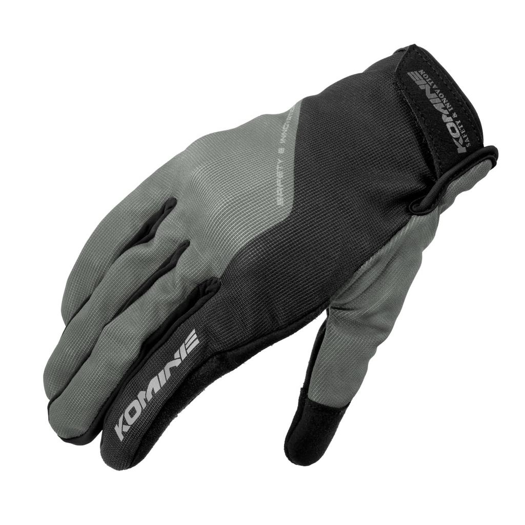 KOMINE GK-270 Protect Mesh Motorcycle Gloves for Spring and Summer, with Protective Mesh Design