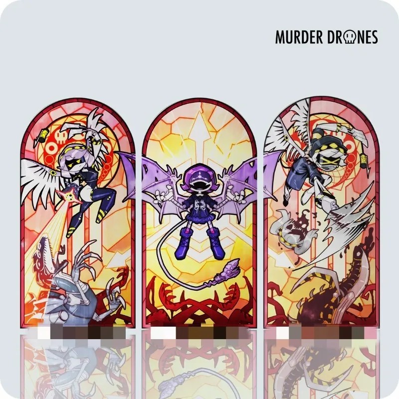 Standee Murder Drones อะคริลิค micha รุ่น Uzi Doorman N V ตัวอักษรการศึกษาตกแต่งโต๊ะแสดงของขวัญสะสมอ