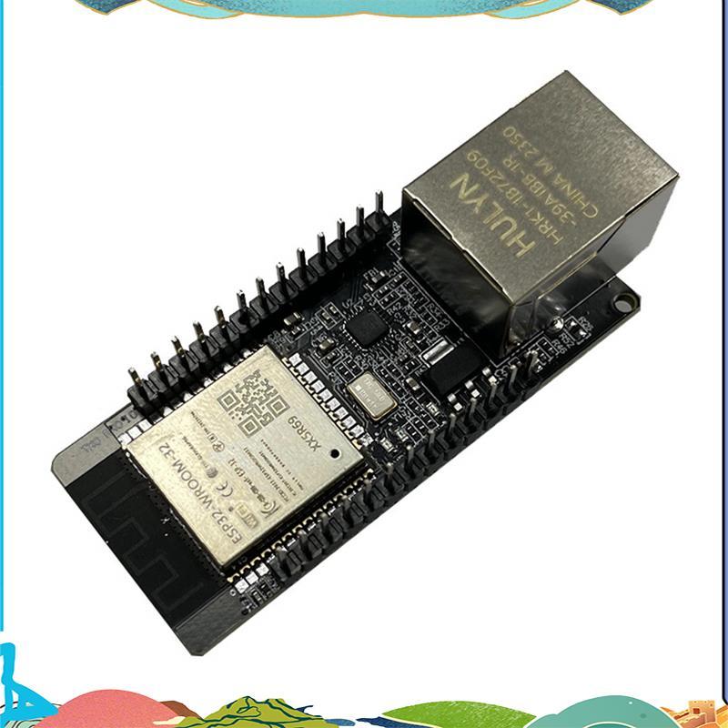 WT32-ETH01 โมดูลไร้สายพอร์ตอนุกรมเครือข่ายบลูทูธ + WiFi Combo Gateway โมดูล WT32 ETH01