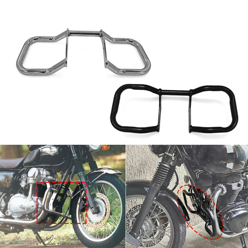 MT W800อุปกรณ์เสริมมอเตอร์ไซค์สำหรับ Kawasaki W650 W400 W 800กรอบกันชนโครงกันชนสำหรับกันชน