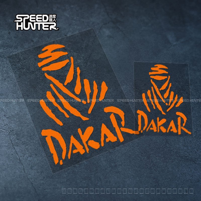 เหมาะสําหรับ DAKAR DAKAR สติ๊กเกอร์ติดมอเตอร์ไซค์ออฟโรดแรลลี่กันน้ํา