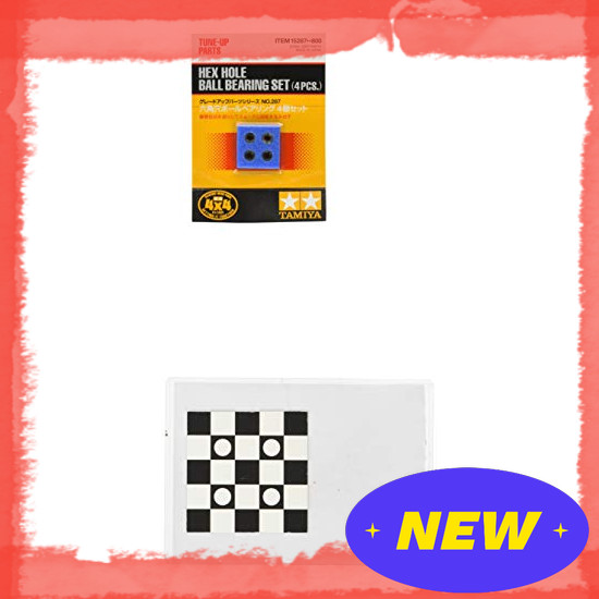 Direct From Japan TAMIYA Mini 4WD Upgrade Parts Series No.287 GP.287 Radi 4WD Hexagon Hole Ball Bear