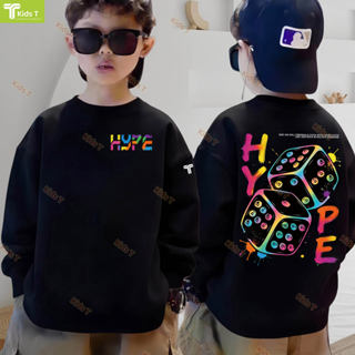 เกาหลี เด็ก เสื้อสเวตเชิ้ต ใช้ผ้าผสมที่ให้ความอบอุ่นค่ะ ผลิต…