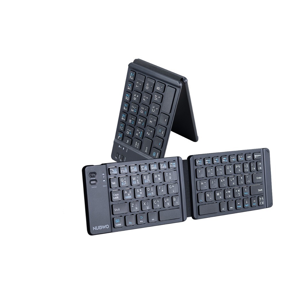 NUBWO NKB108 BLUETOOTH KEYBOARD 67 KEYS คีย์บอร์ดพับได้ รับประกัน 1 ปี