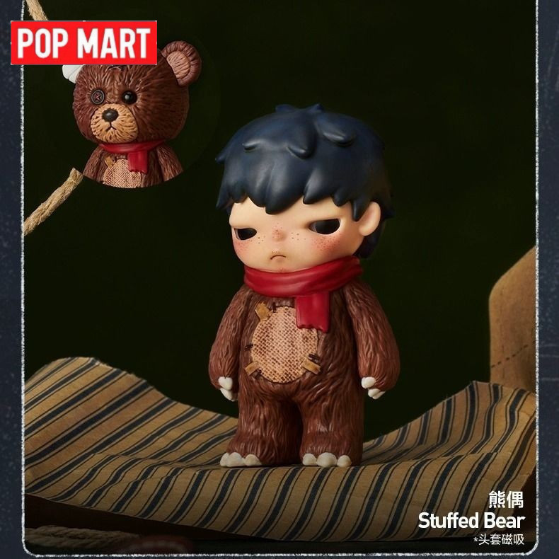 พร้อมสต็อก Hirono Ono Shelter Shelter Series รูปกล่องลึกลับอินเทรนด์ Play Healing รูปเดสก์ท็อปตกแต่งกล่องปริศนาของขวัญของเล่นตุ๊กตา Art Design หัตถกรรมของสะสม (Service Box + Hidden)