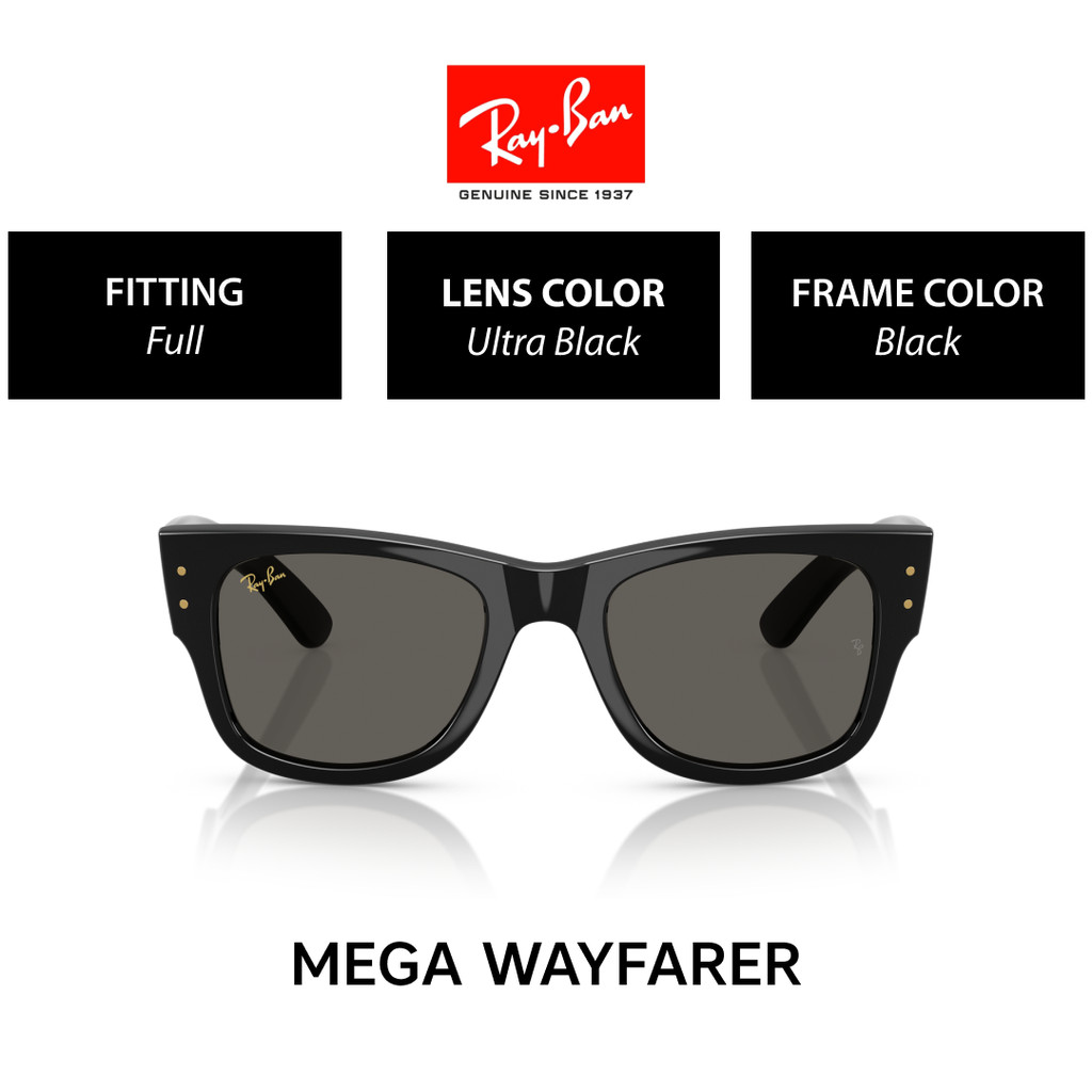 RAY-BAN MEGA WAYFARER 0RB0840SF 6826J552 52