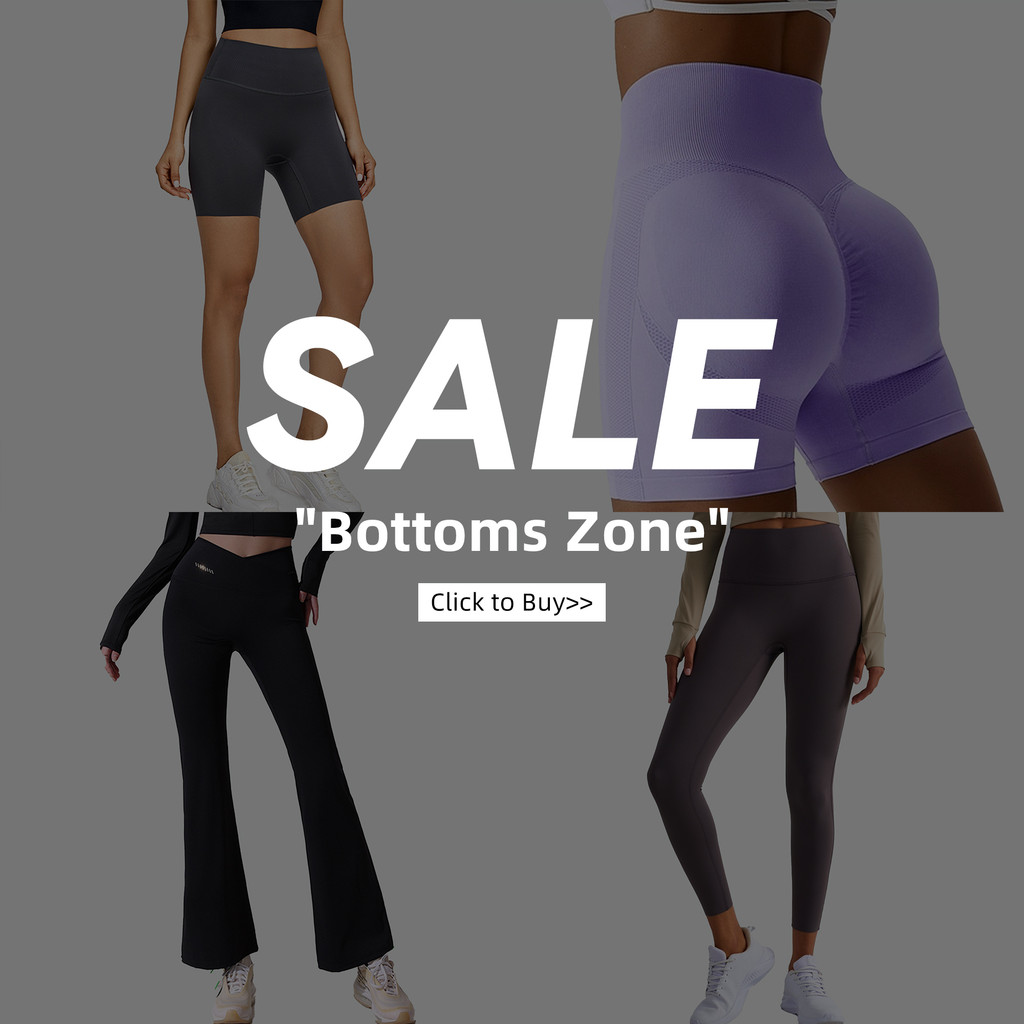 กางเกงกีฬาเอวสูง Maggie Yoga สำหรับวิ่งและพิลาทิส ดีไซน์ Bell Bottom