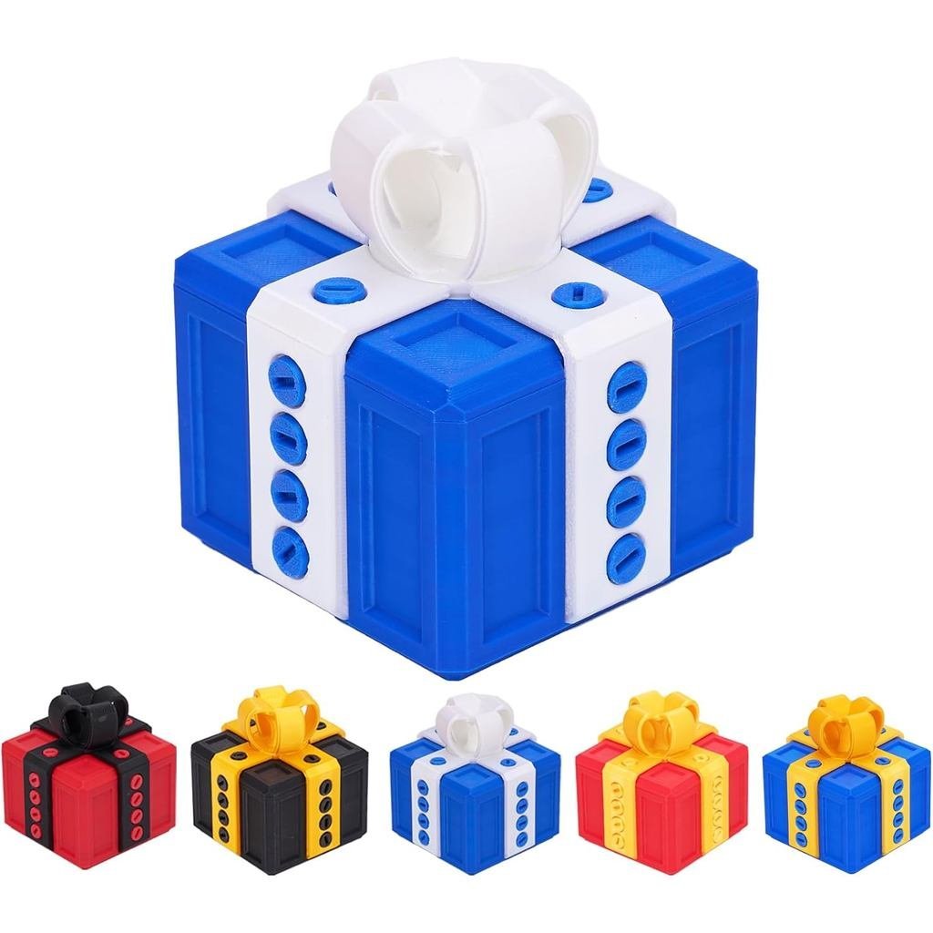 Annoying กล่องของขวัญพร้อมสกรู Take Apart Puzzle for Surprise Funny Prank, คอนเทนเนอร์การ์ดเงินเฮฮา 