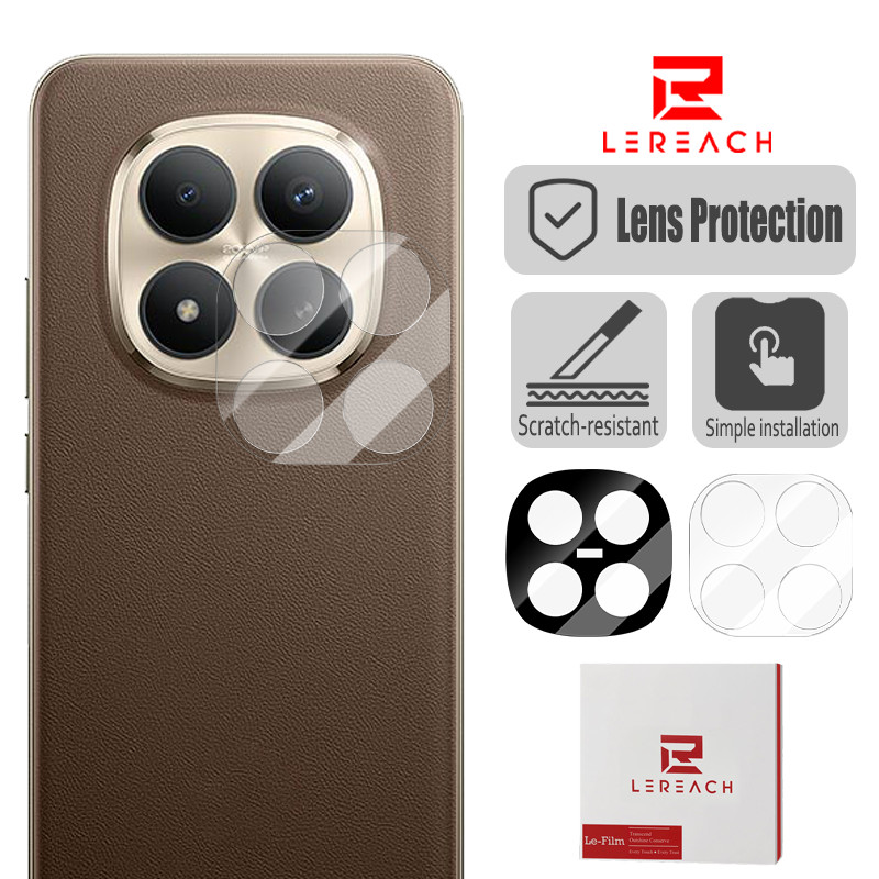 Lenuo & Lereach กระจกนิรภัยกล้องเลนส์ Protector สําหรับ Redmi หมายเหตุ 15 Pro Plus Protector ป้องกันรอยขีดข่วนติดตั้งง่าย