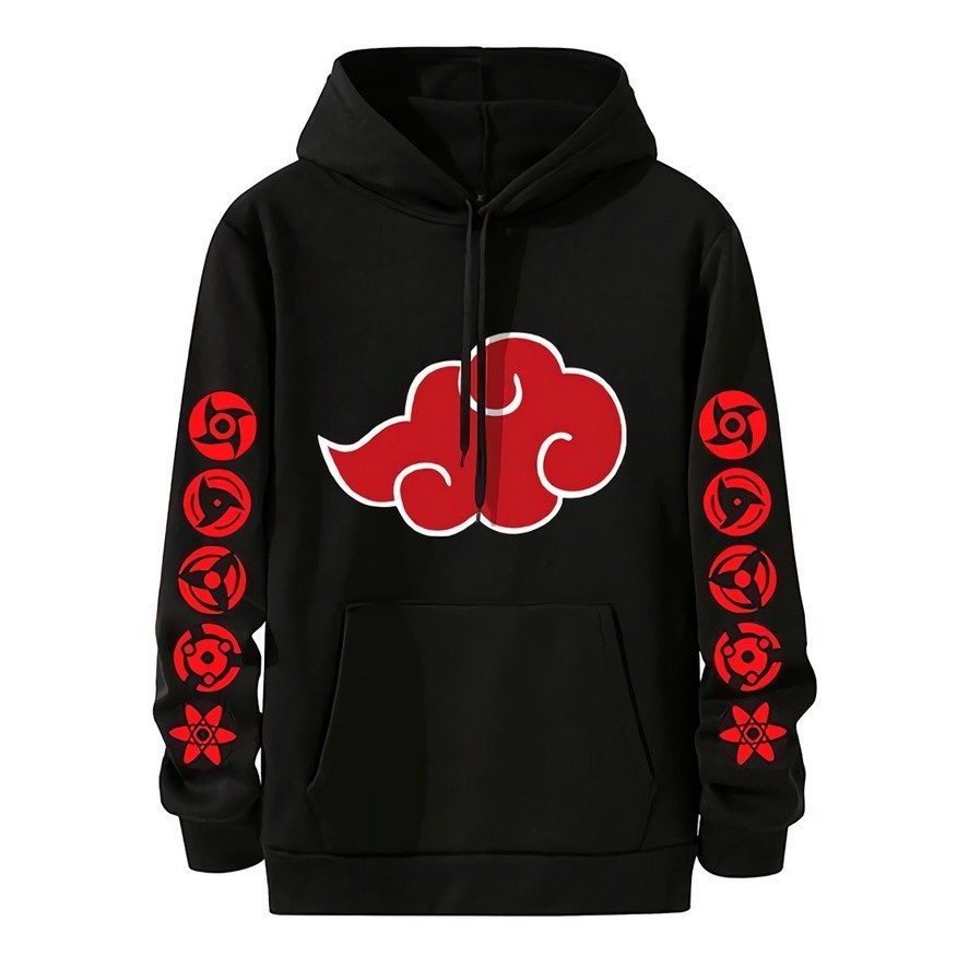 เสื้อฮู้ด AKATSUKI NARUTO HOODIE JACKET / DISTRO / ผู้ชายผู้หญิง /Pullover Hoodie