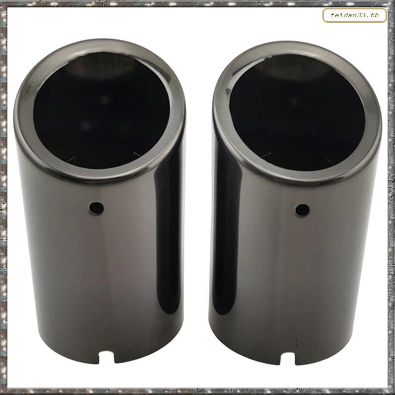 [LHY] ท่อไอเสียปลายท่อไอเสียอุปกรณ์เสริมสําหรับ 7 Series 730li 740ld F01 F02 12-สําหรับ 14 อะไหล่รถย