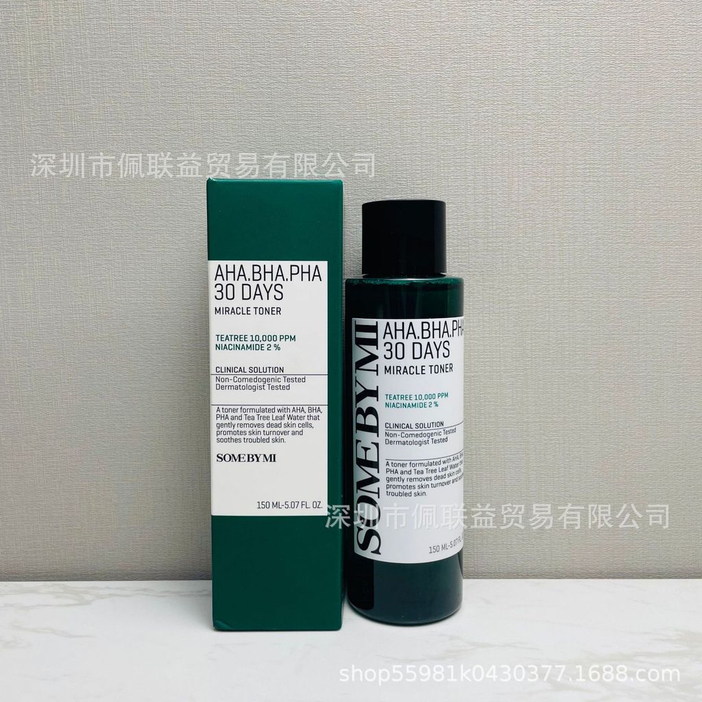 Spot Goods*somebymi Sabo Honey Tea Tree Toner150ML Tea Tree Facial Cleanser Hydrating and Moisturizi