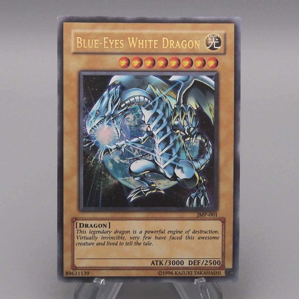 YuGiOh Blue Eyes White Dragon Ultra JMP-001 Shonen Jump Promo NM-EX English t532