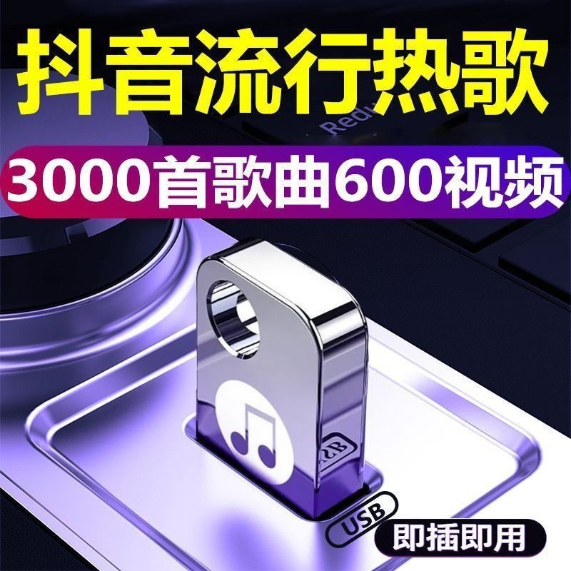 2025 Tik Tok Hot Song DJ Car U Disk Internet รายการยอดนิยม dj Selected Songs MP3/4 Music Flash Drive
