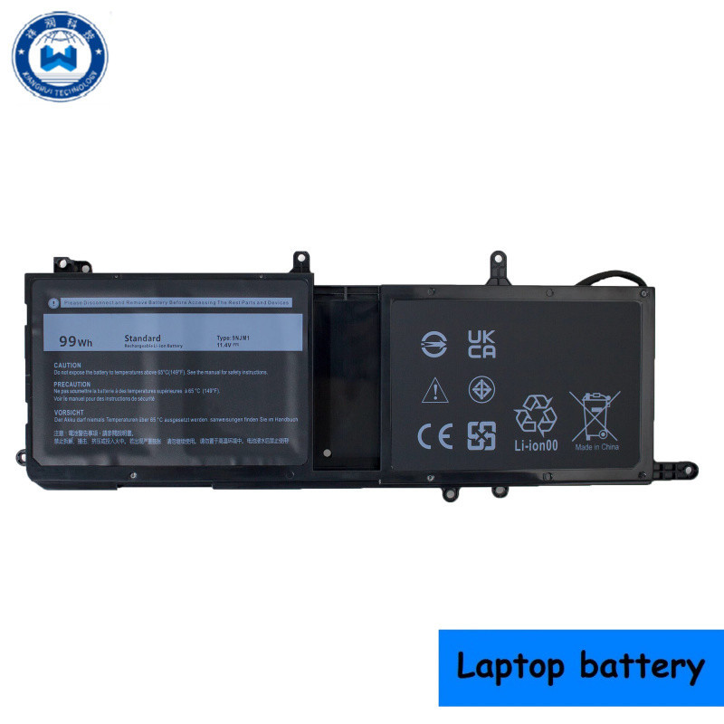 ★9NJM1 Laptop Battery for Dell ALIENWARE 17 R4 R5 15 R3 546FF 44T2R MG2YH HF250
